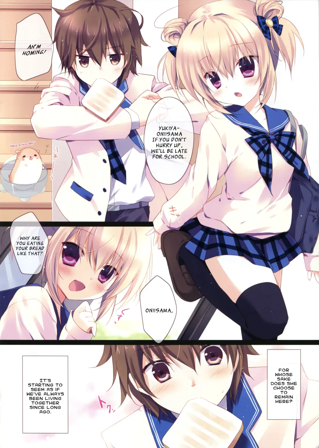 [Miyasaka Miyu] Kyou Kara Chikyuujin no Imouto ni Narimashita. Fhentai - Page 4