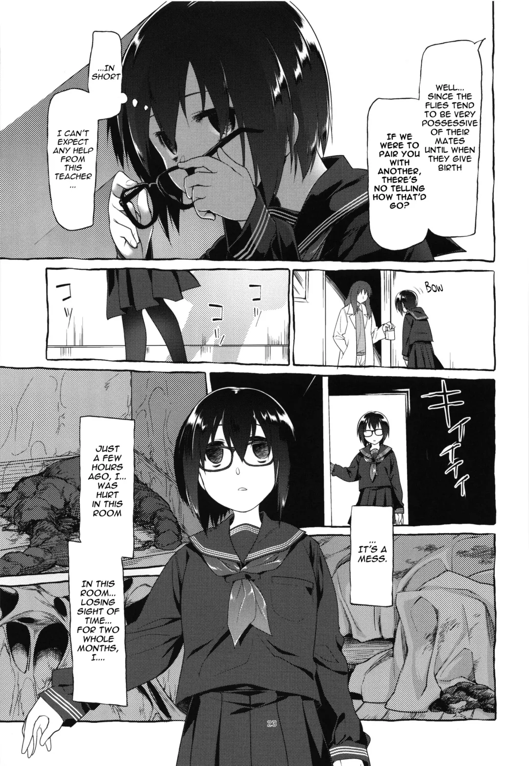 [Midori No Rupe] Uchuujin no Fuyu | Winter of Alien Fhentai - Page 25