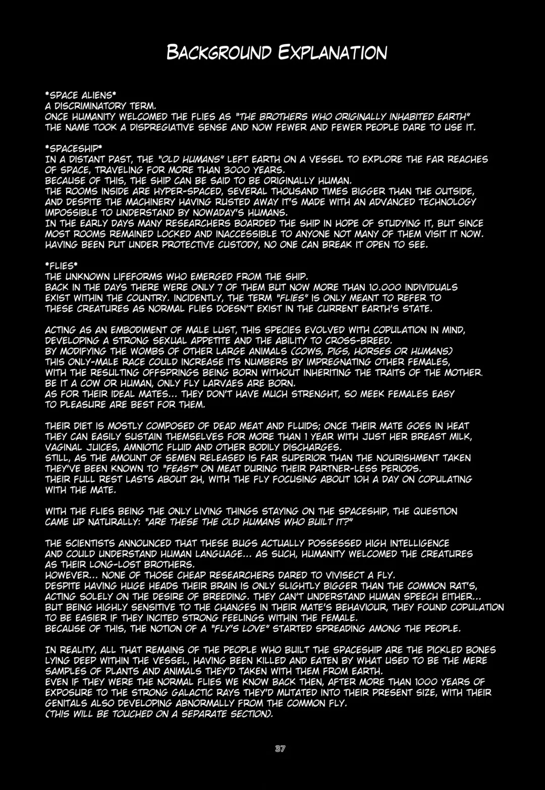 [Midori No Rupe] Uchuujin no Fuyu | Winter of Alien Fhentai - Page 39