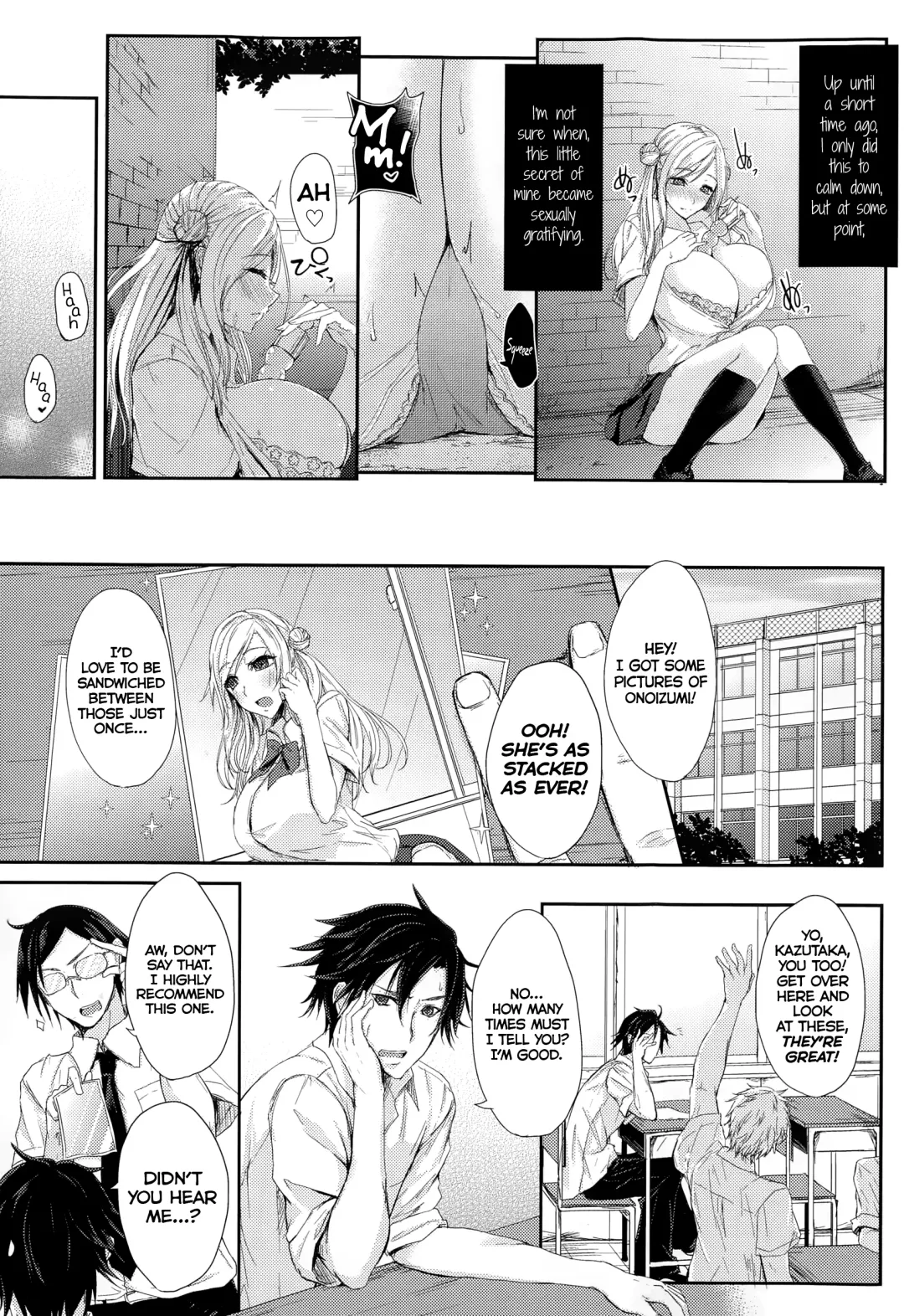 [Kurokawa Otogi] Akuheki no Izumi | Izumi's Bad Habit Fhentai - Page 2