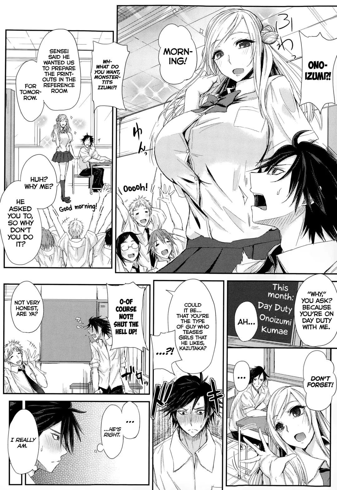 [Kurokawa Otogi] Akuheki no Izumi | Izumi's Bad Habit Fhentai - Page 4