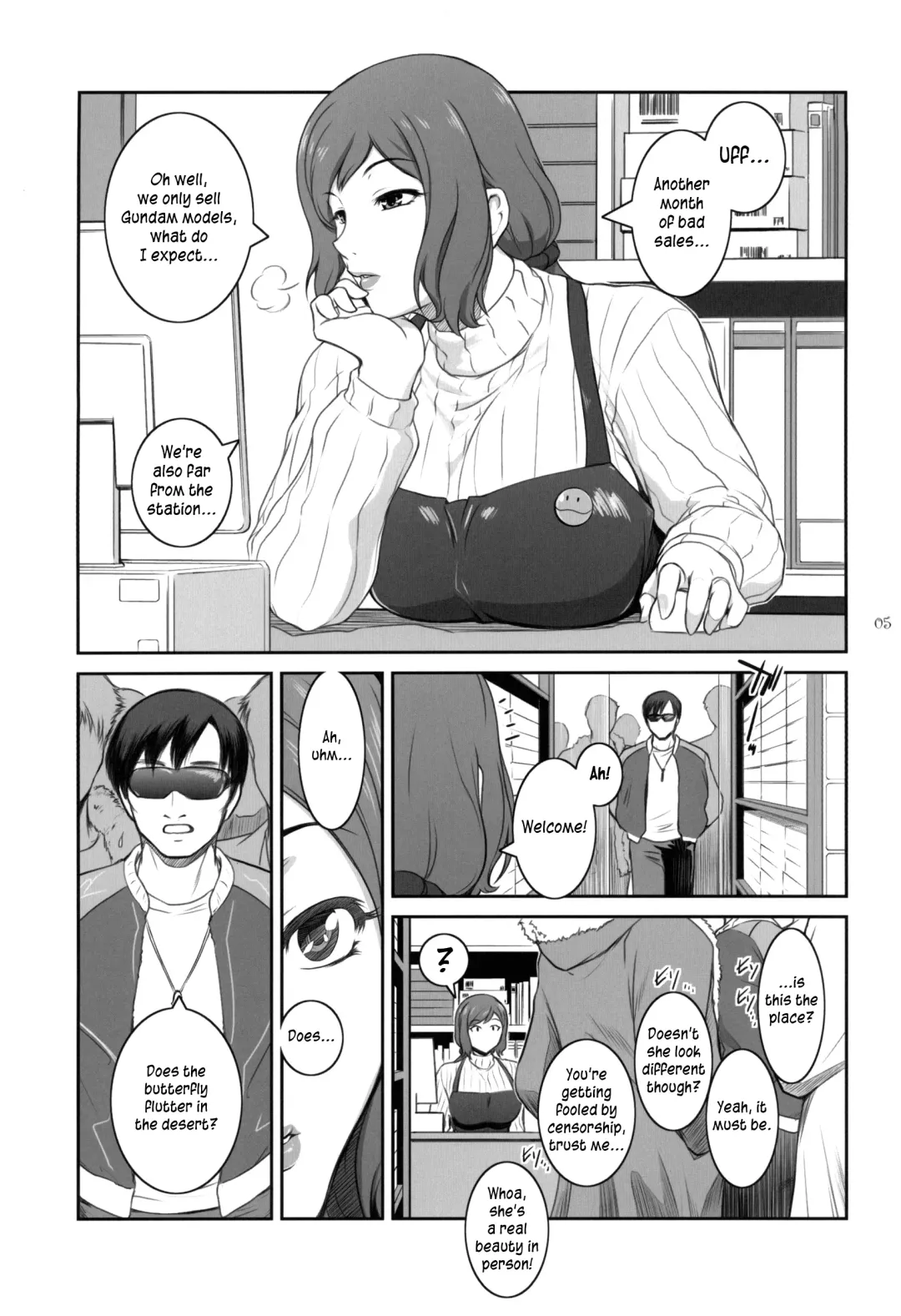 [Kokonoki Nao] Sabaku ni Chou wa Fhentai - Page 4