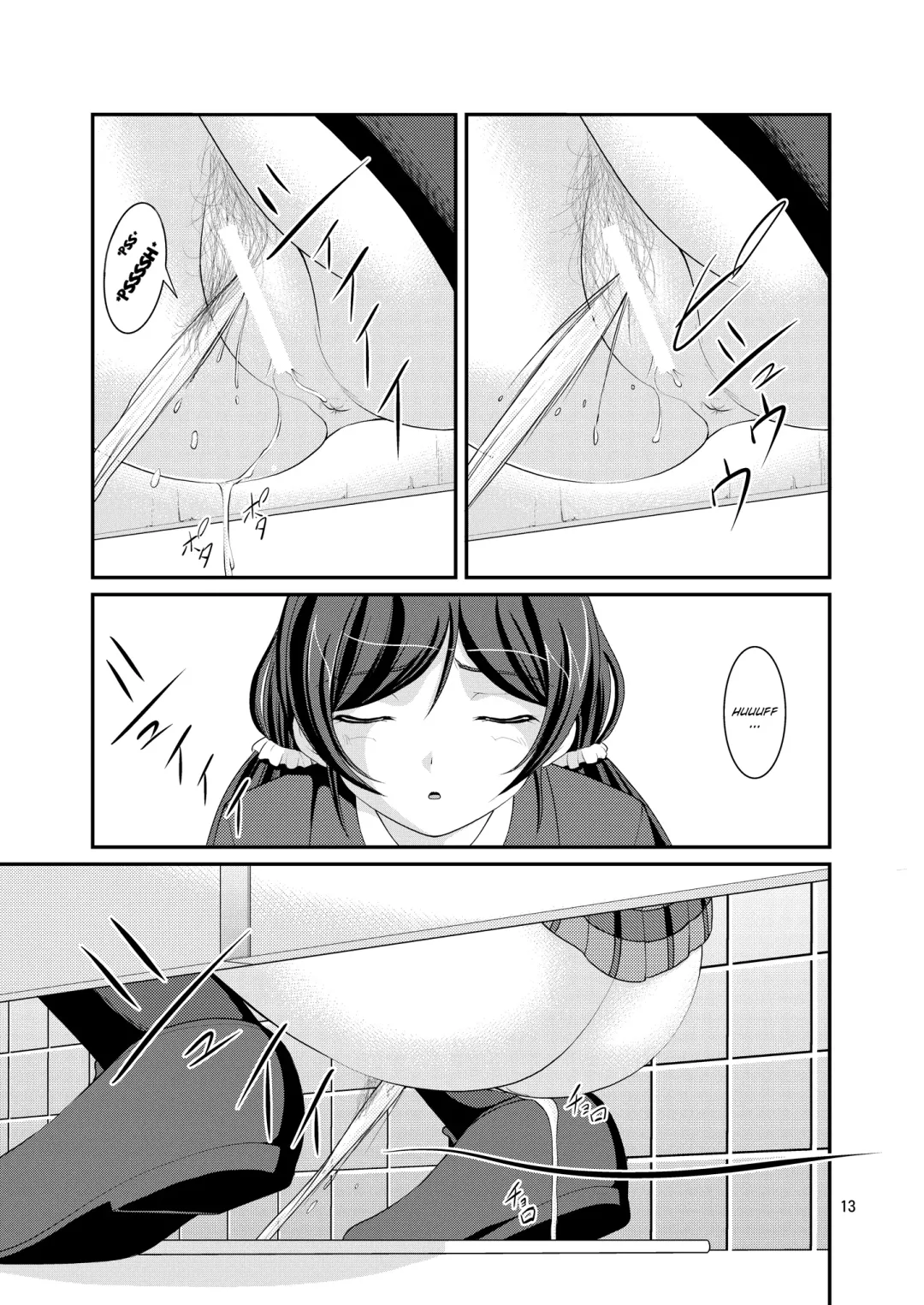 [Satomi Hidefumi] Bou Ninki School Idol Toilet Tousatsu vol. 2 - School idol peeping Fhentai - Page 14
