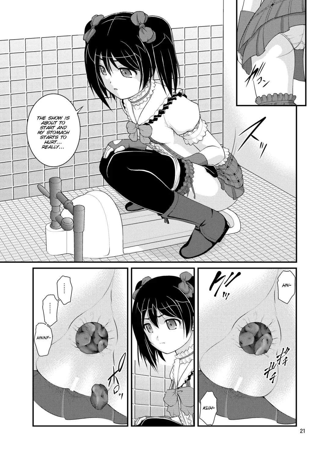 [Satomi Hidefumi] Bou Ninki School Idol Toilet Tousatsu vol. 2 - School idol peeping Fhentai - Page 22