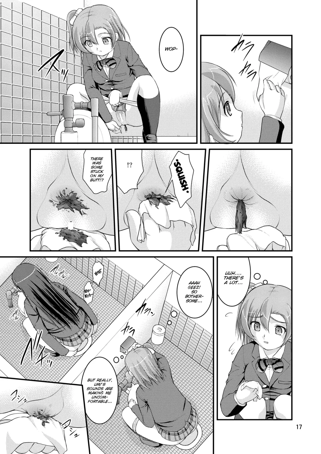 [Satomi Hidefumi] Bou Ninki School Idol Toilet Tousatsu vol. 1 - School idol peeping Fhentai - Page 16