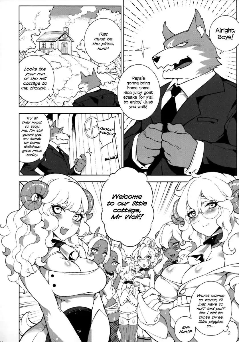 [Hirame] Childhood Destruction ~The Wolf and the Seven Young Goats~ Fhentai - Page 6