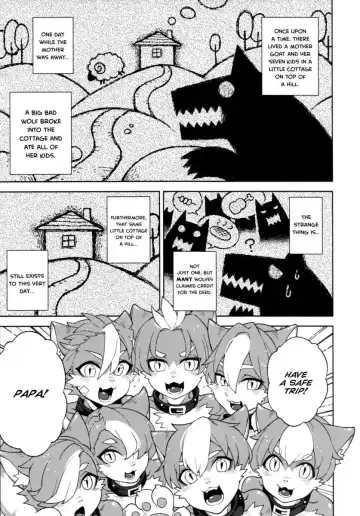 [Hirame] Childhood Destruction ~The Wolf and the Seven Young Goats~ Fhentai - Page 5