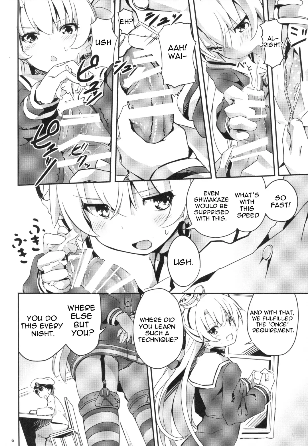 [Ogadenmon] Amatsukaze to Tetsuya de H shinagara Houkokusho Fhentai - Page 5