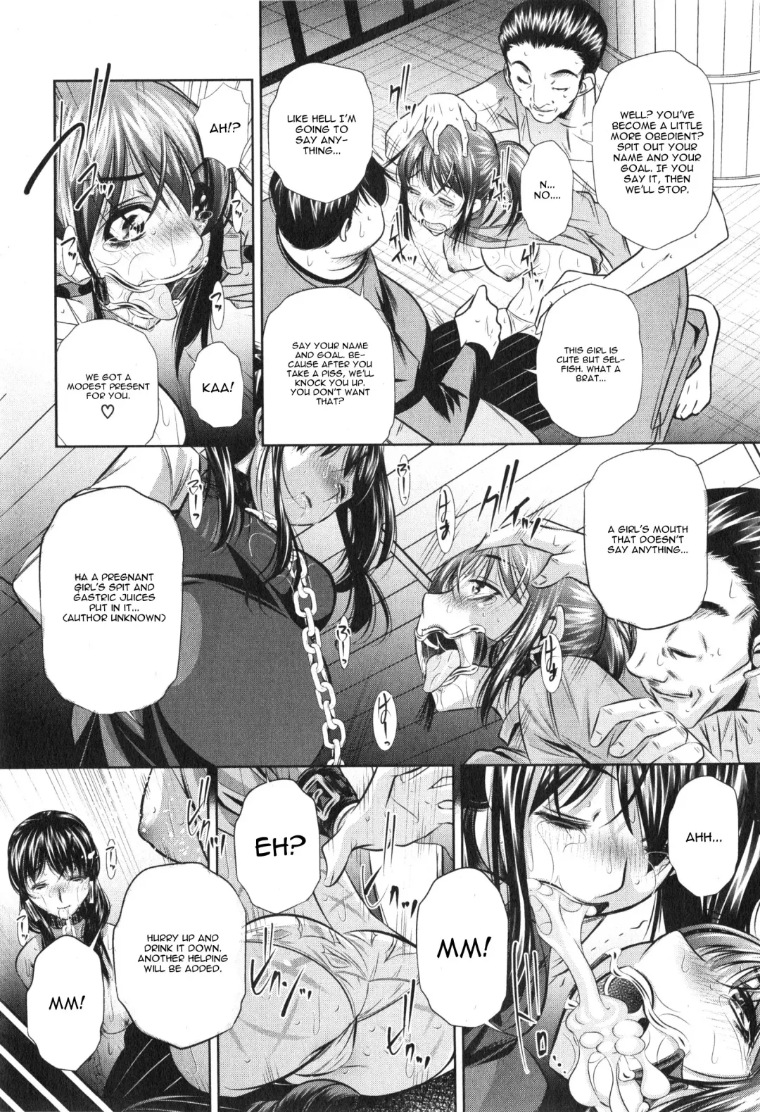 [Tanaka Naburu] Yokubou no Shuuraku Ch. 5 Fhentai - Page 15