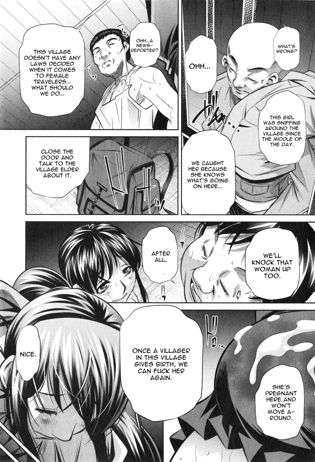 [Tanaka Naburu] Yokubou no Shuuraku Ch. 5 Fhentai - Page 9