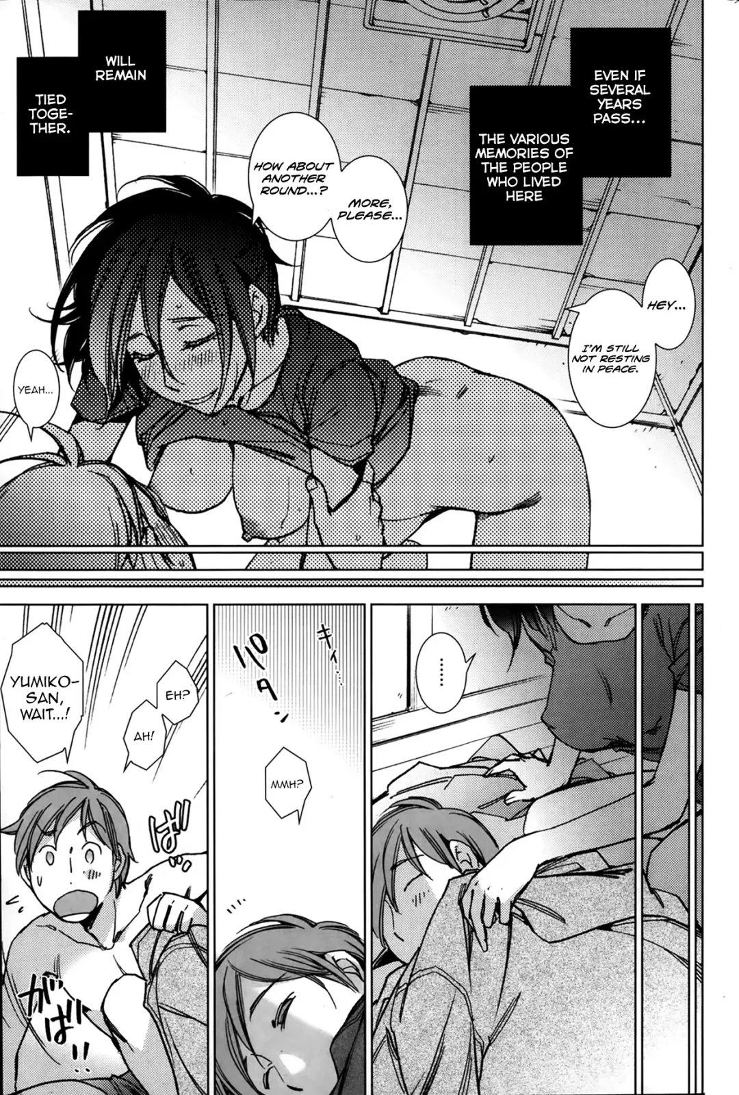 [Kerorin] Shiawasesou no Yasashii Yuurei | Gentle Ghost of the Manor of Happiness Fhentai - Page 17