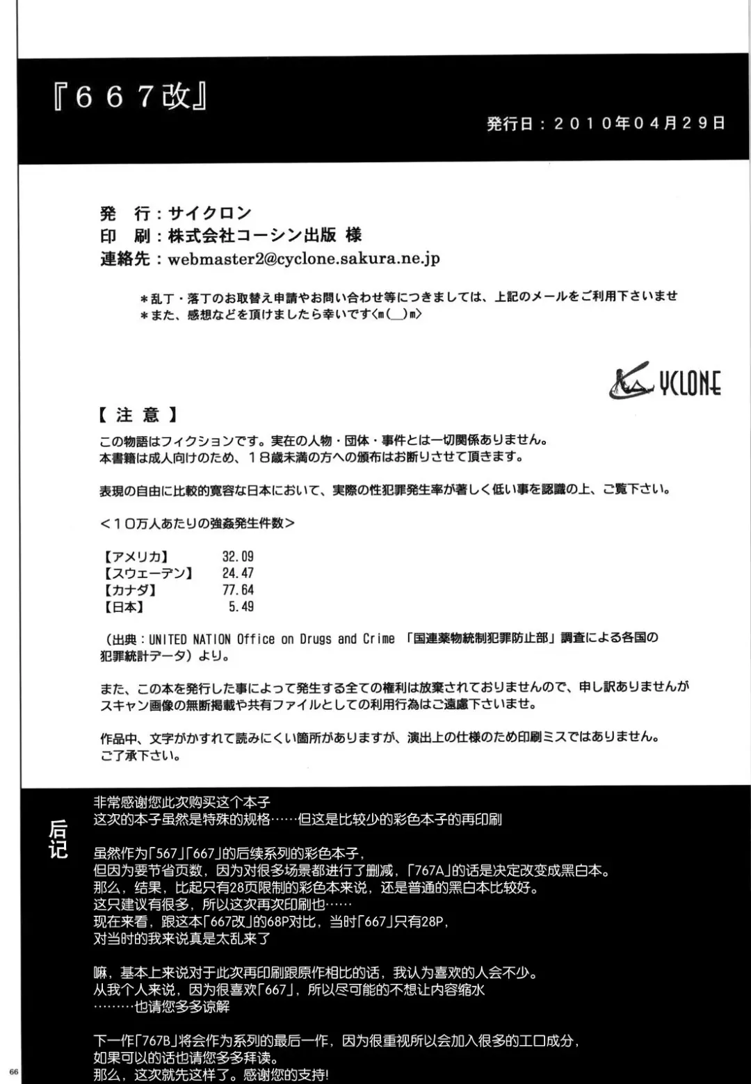 [Izumi - Reizei] 667 KAI Fhentai - Page 66