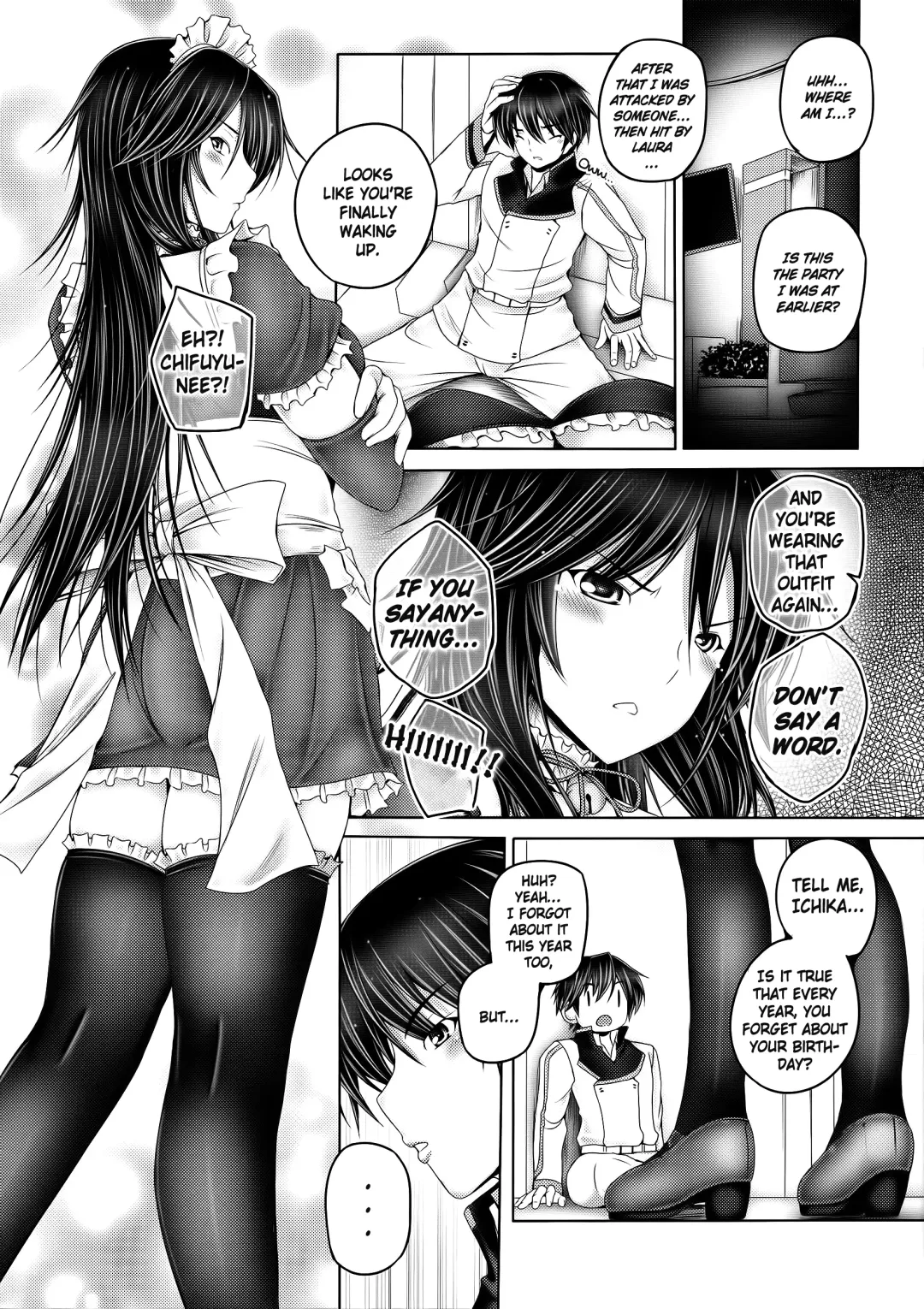 [Otone] Chifuyu-nee to Futarikkiri no Birthday Party | A Birthday Party All Alone with Chifuyu-nee Fhentai - Page 3