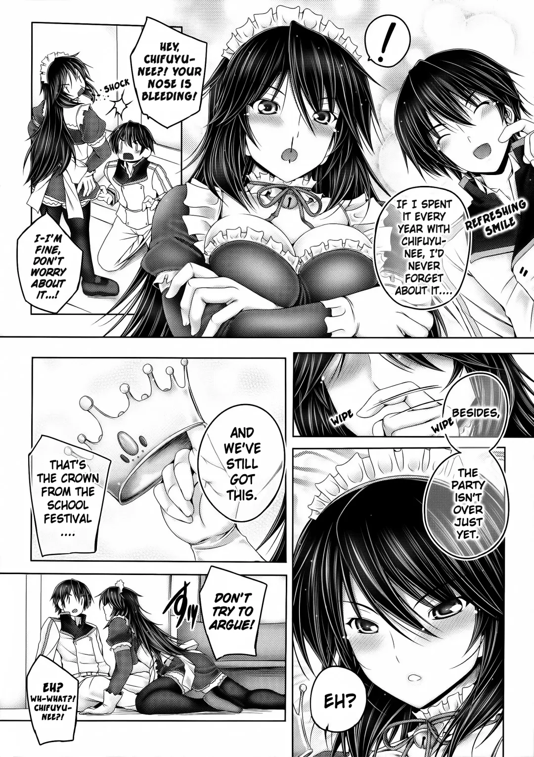 [Otone] Chifuyu-nee to Futarikkiri no Birthday Party | A Birthday Party All Alone with Chifuyu-nee Fhentai - Page 4