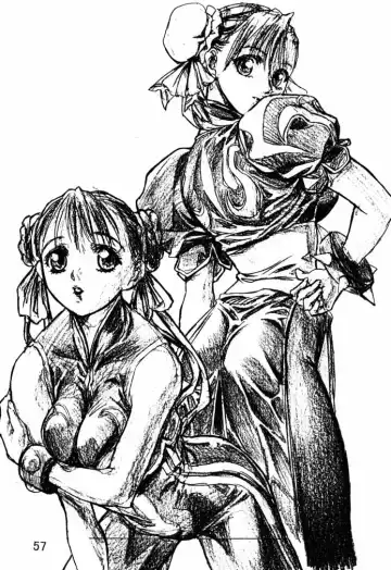 [Gotoh Keiji - Isutoshi - Yokota Mamoru] Dynamite Chun Chun Fhentai - Page 58