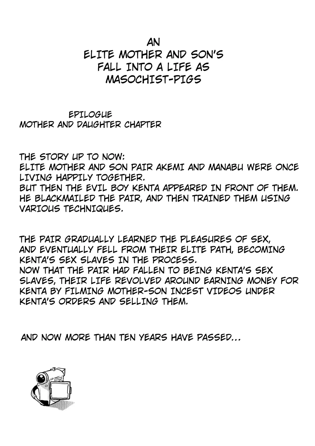 [Hana Hook] Hahaoya Shikkaku - Elite Oyako no M Buta Netorare Tenraku Jinsei Epilogue Oyako-hen Fhentai - Page 2