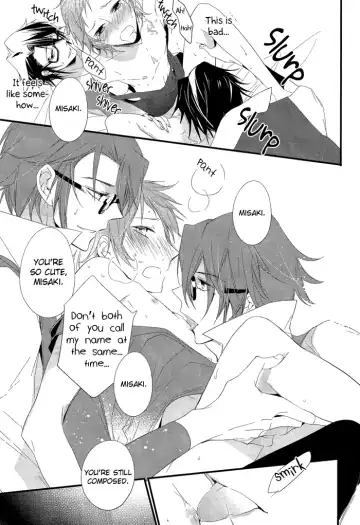 [Asaisai] Fushimi-san ga Futari ni Natte Misaki wo Semeru Hon Fhentai - Page 14