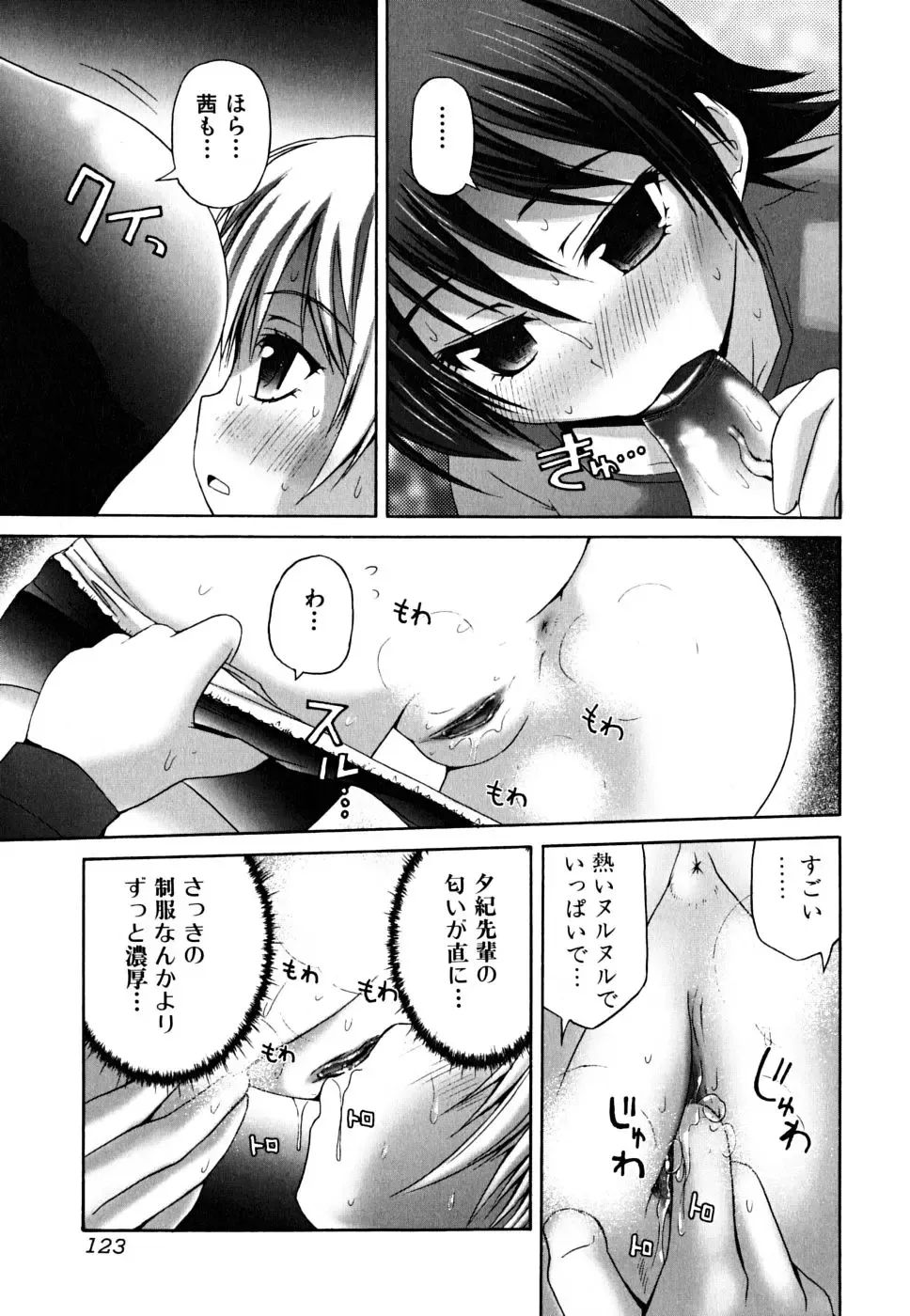 [Fujisaka Lyric] Yokujou Binetsu Shoukougun Fhentai - Page 123