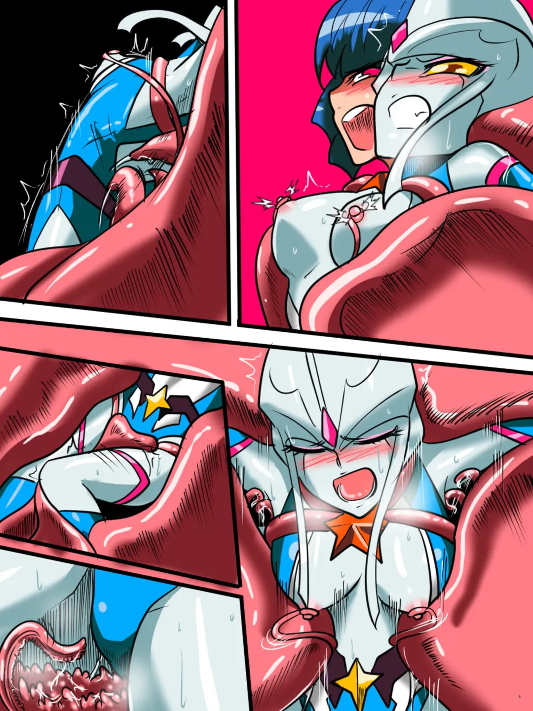 Ultra no Senshi Netisu III Futago no Kaijuu Kouhen Fhentai - Page 38