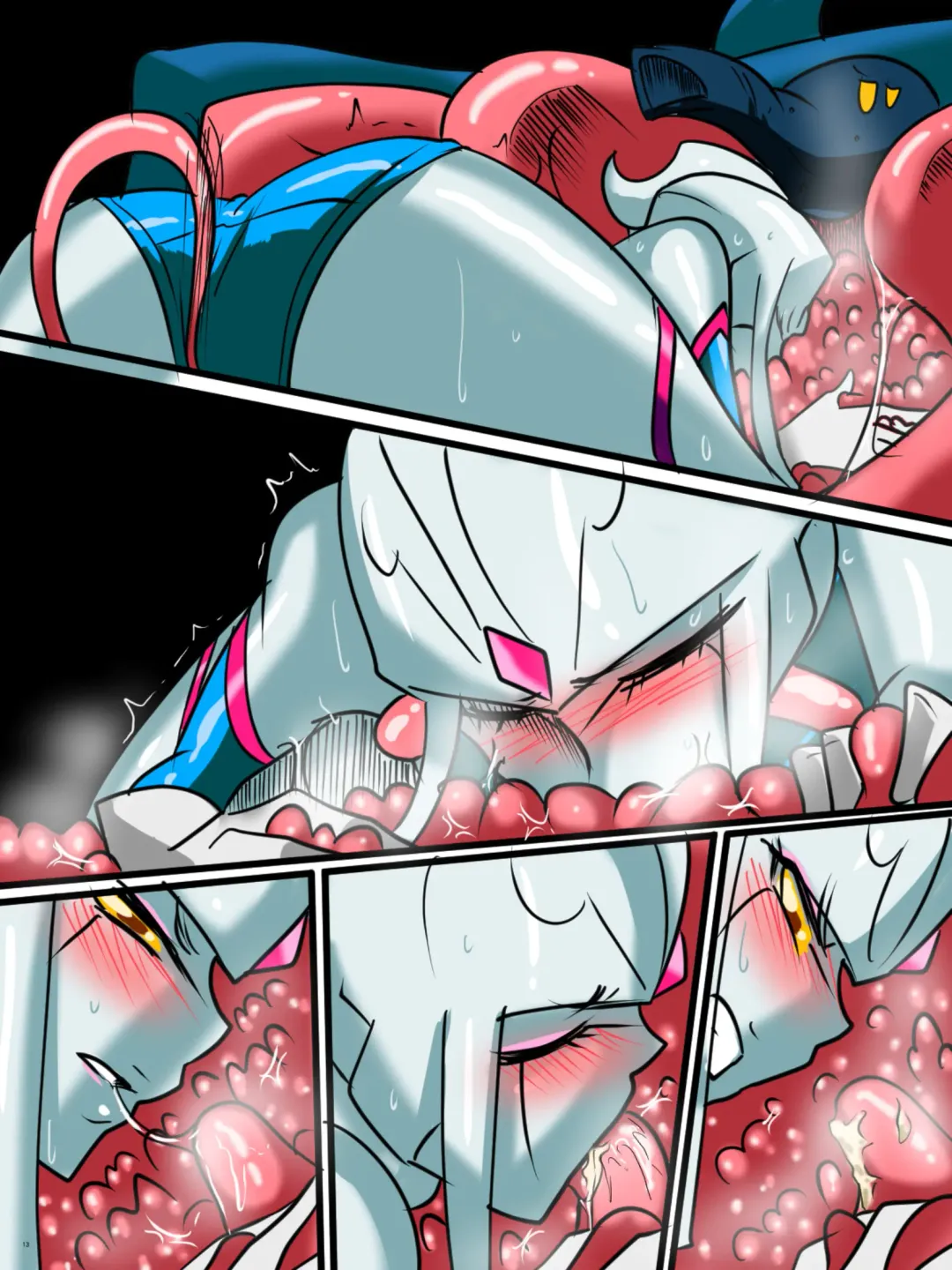 Ultra no Senshi Netisu III Futago no Kaijuu Kouhen Fhentai - Page 45