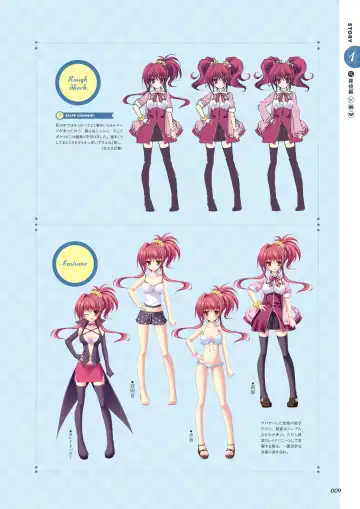 [Ayuya - Moekibara Fumitake - Nanaroba Hana] Unmei Senjou no φ Visual Fanbook Fhentai - Page 11