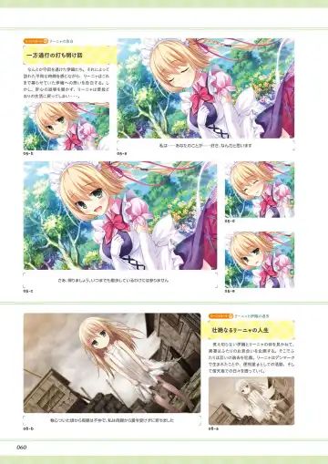 [Ayuya - Moekibara Fumitake - Nanaroba Hana] Unmei Senjou no φ Visual Fanbook Fhentai - Page 62