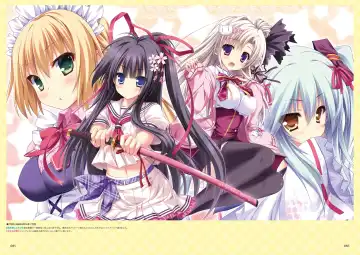 [Ayuya - Moekibara Fumitake - Nanaroba Hana] Unmei Senjou no φ Visual Fanbook Fhentai - Page 81