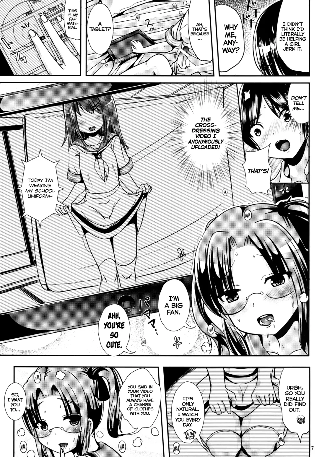 [Marneko] Rouka-kei Hitaishou Girl | The Abnormal Wallflower Fhentai - Page 7