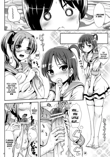 [Marneko] Rouka-kei Hitaishou Girl | The Abnormal Wallflower Fhentai - Page 8