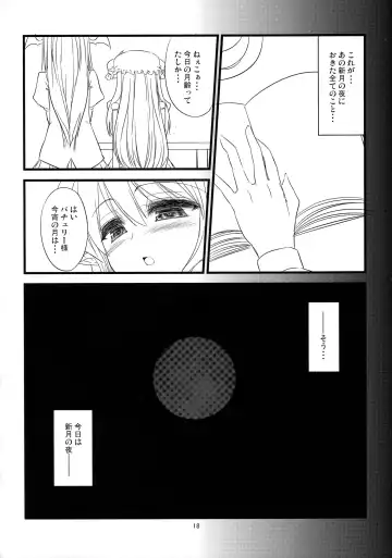 [Fujiyama Takashi] Aru Shingetsu no Yoru, Patchouli Knowledge wa Jukkaishita. Fhentai - Page 18