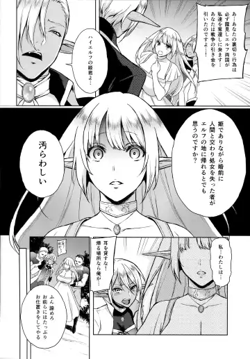 [Usagi Nagomu] Elf no Hime wa Kairaku ni Naku Fhentai - Page 17