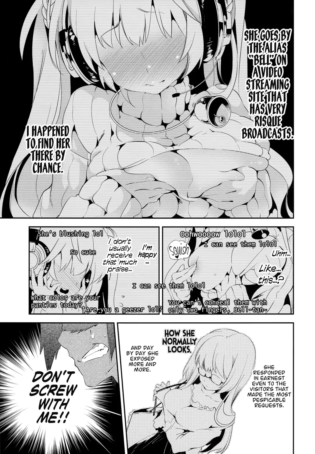 [Kamizuki Shiki] Housoujiko ~Torogao Namahaishin~ | Live Streaming Accident ~Sex Face~ Fhentai - Page 5