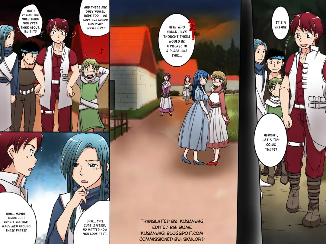 [Taka] Nyotaika Yuusha ~ Yukue Fumei no Yuusha-tachi ga Maou ni Nyotaika & Sex Zuke ni Natte Ita | Feminized Heroes Fhentai - Page 3