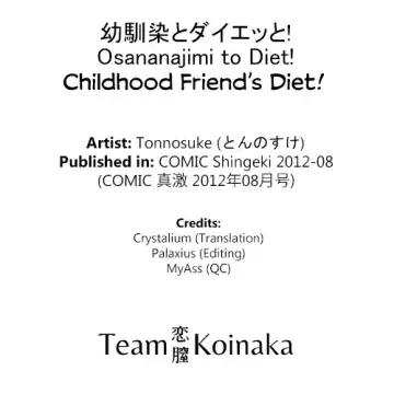 [Tonnosuke] Childhood Friend's Diet! Fhentai - Page 25