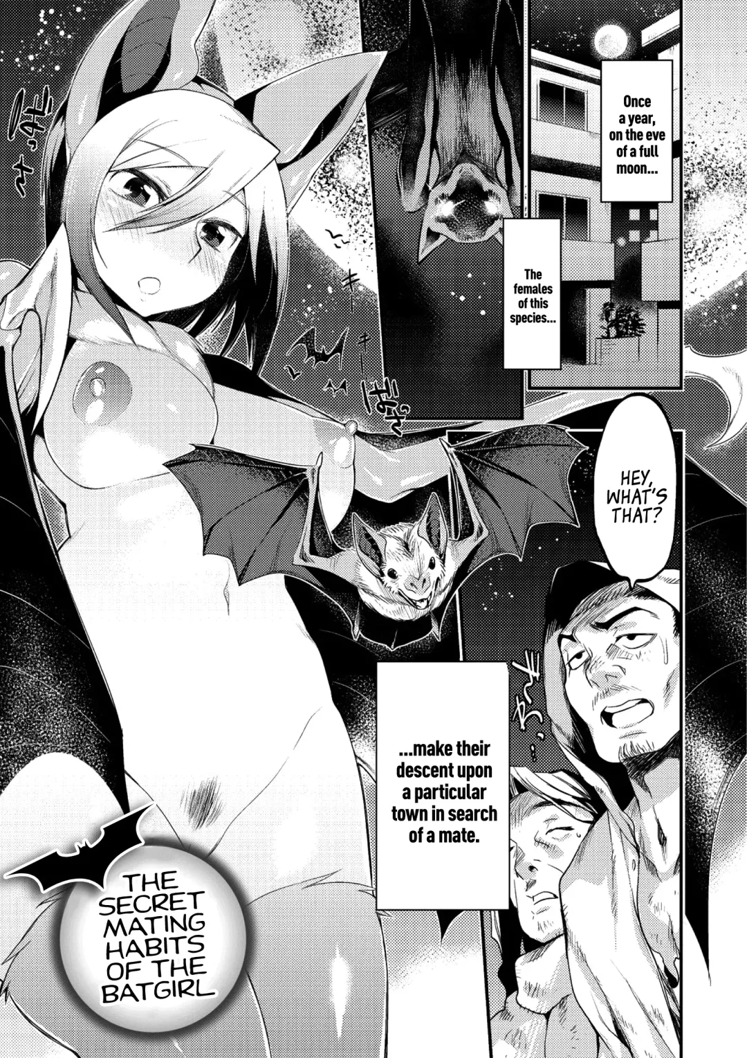 [Mizone] Jitsuroku! Koumori Onna-tachi no Hanshokuki | The Secret Mating Habits of the Batgirl Fhentai - Page 1