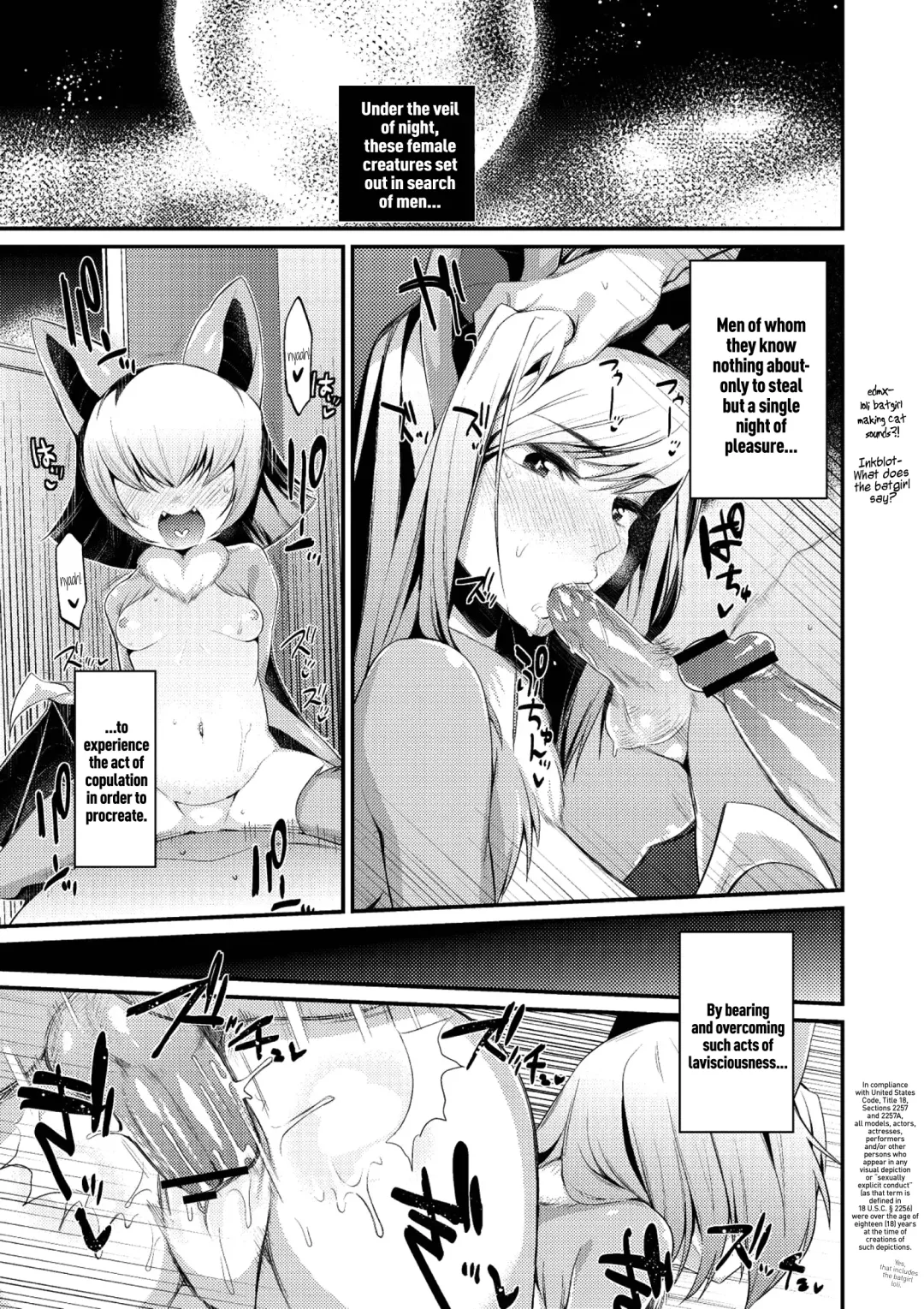 [Mizone] Jitsuroku! Koumori Onna-tachi no Hanshokuki | The Secret Mating Habits of the Batgirl Fhentai - Page 16