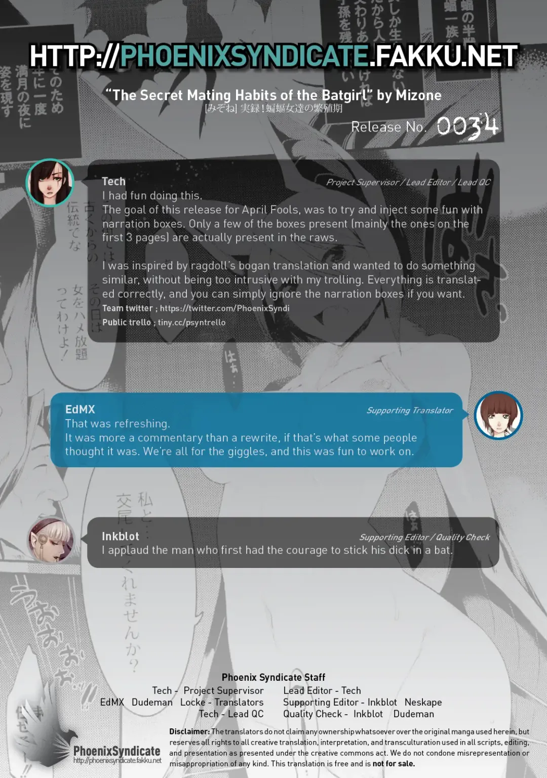 [Mizone] Jitsuroku! Koumori Onna-tachi no Hanshokuki | The Secret Mating Habits of the Batgirl Fhentai - Page 19