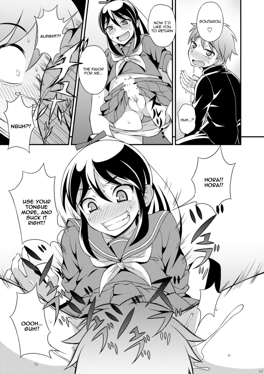 [Kanbayashi Takaki] Osananajimi to Sailor Fuku Fhentai - Page 17