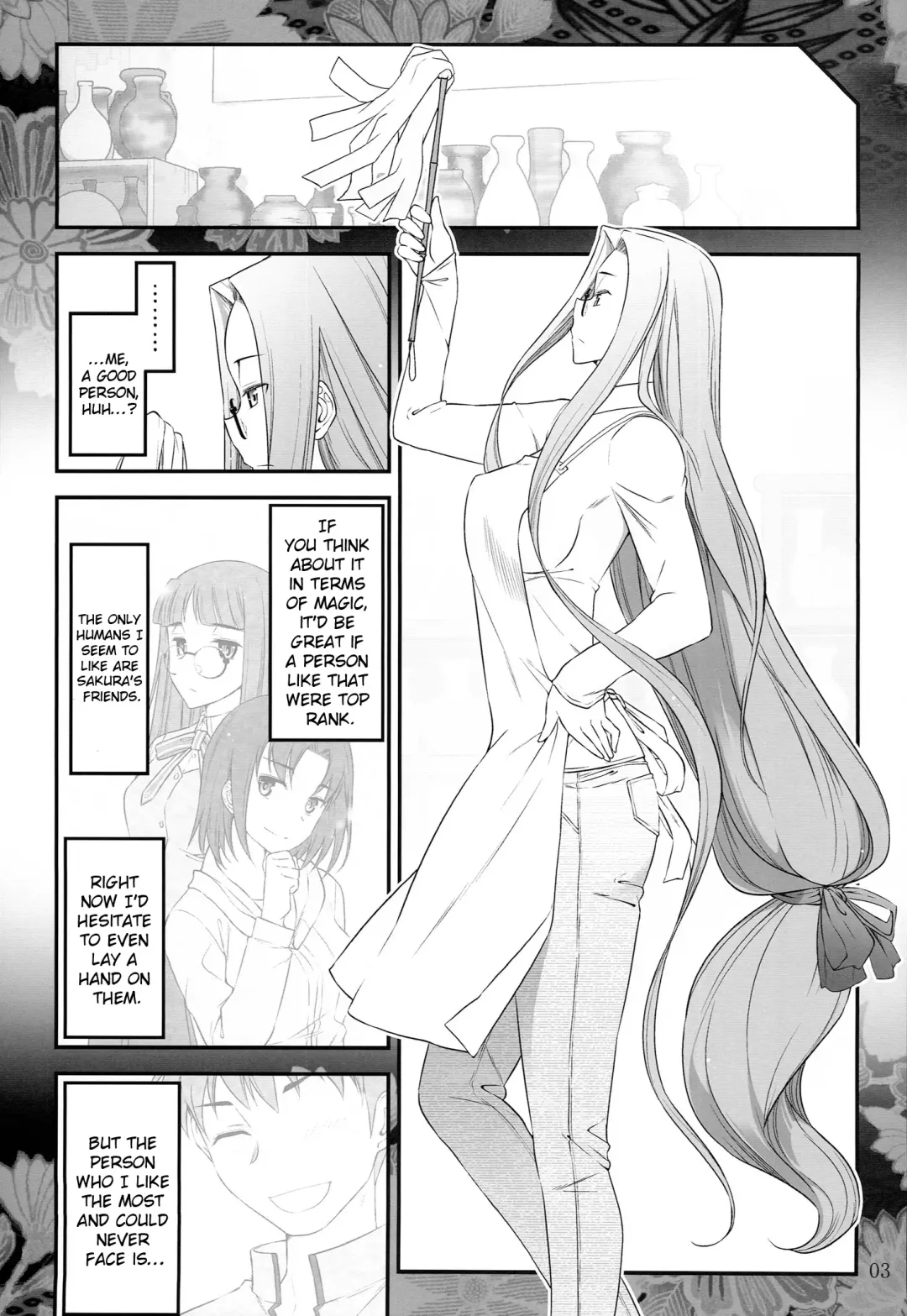 [Ohmi Takeshi] Fate/stay night Rider-san to Shounen no Nichijou | Fate/Stay Night Rider and Shounen's Daily Affection Fhentai - Page 4