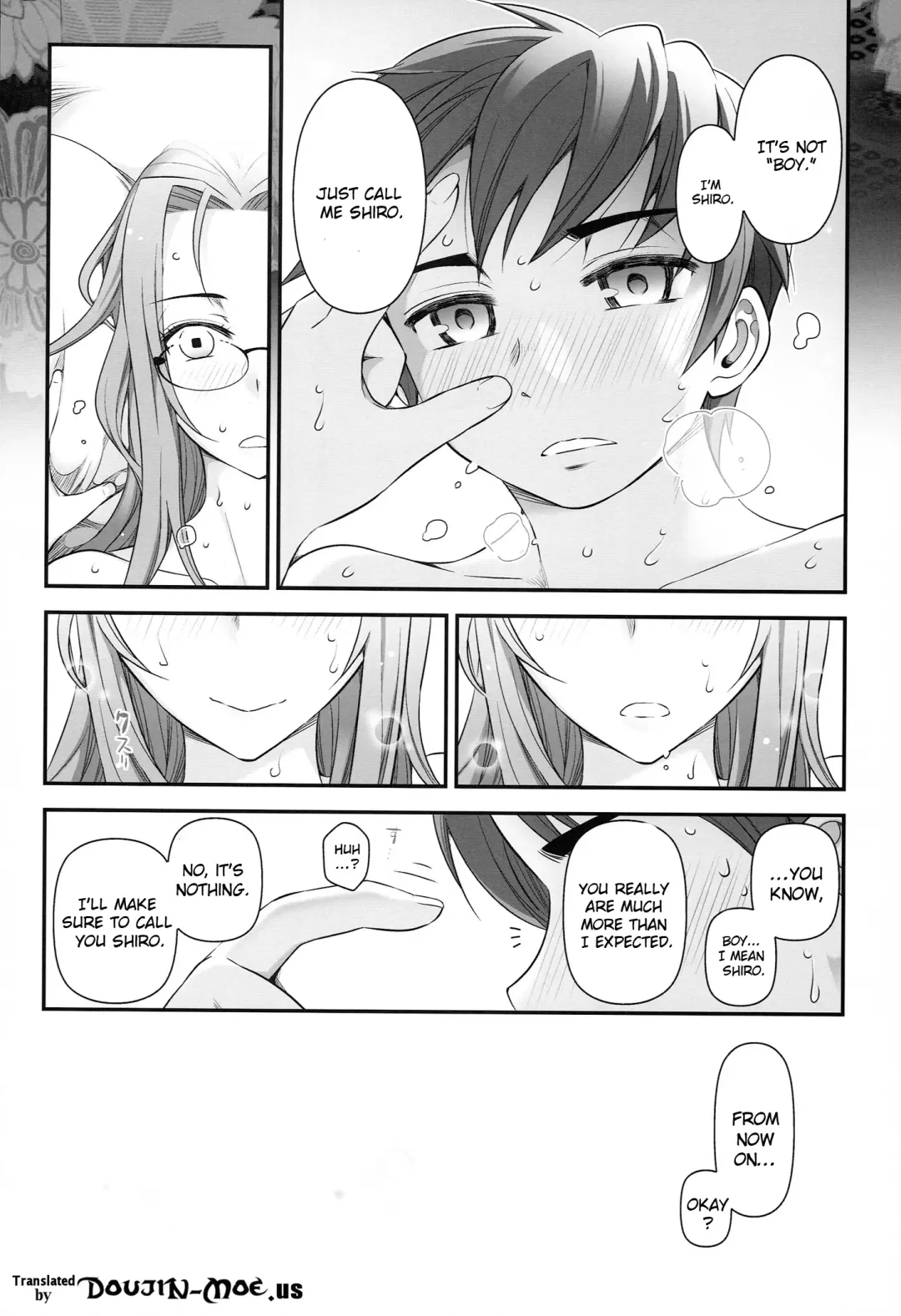 [Ohmi Takeshi] Fate/stay night Rider-san to Shounen no Nichijou | Fate/Stay Night Rider and Shounen's Daily Affection Fhentai - Page 41