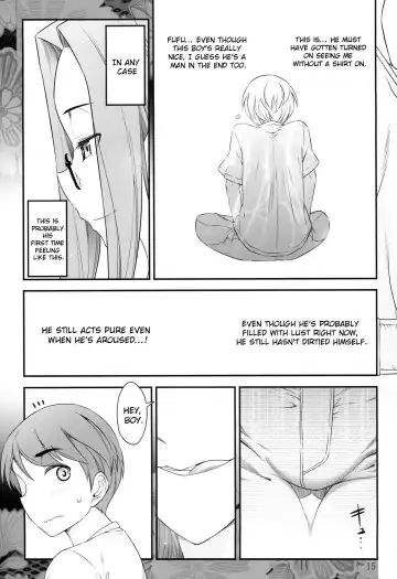 [Ohmi Takeshi] Fate/stay night Rider-san to Shounen no Nichijou | Fate/Stay Night Rider and Shounen's Daily Affection Fhentai - Page 16