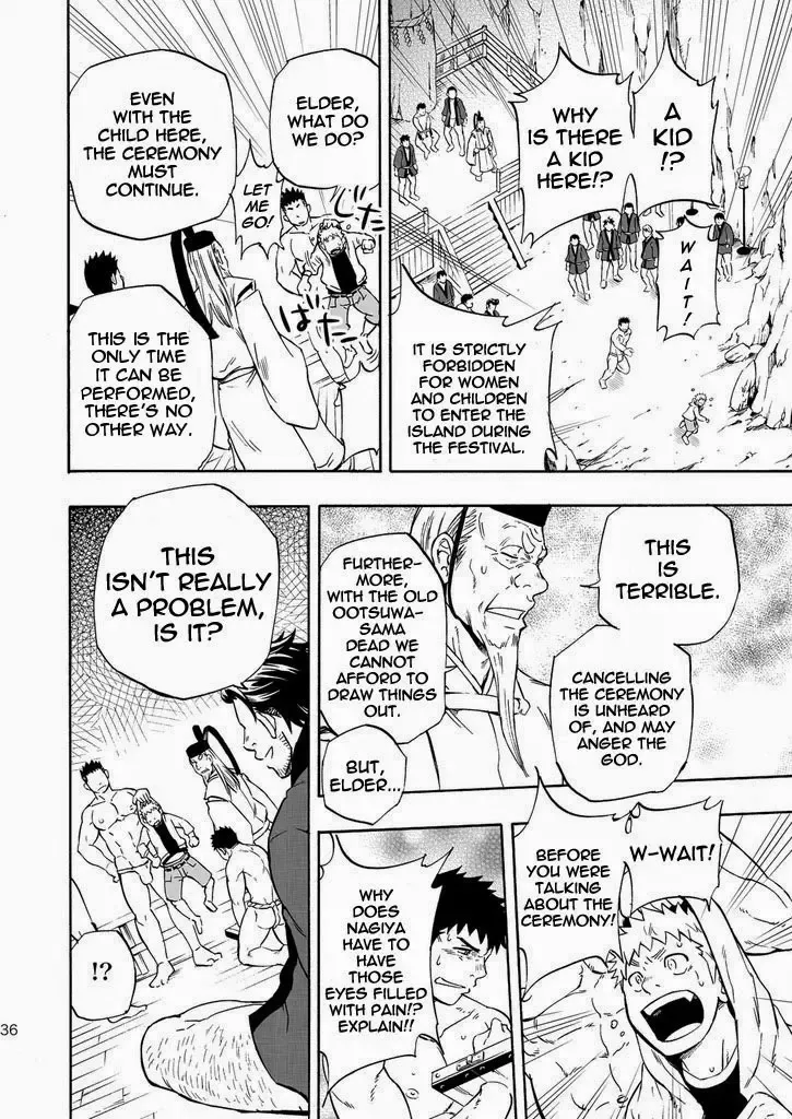 [Draw2] Ookami-sama no Iru Shima | Wolves' Island Fhentai - Page 36