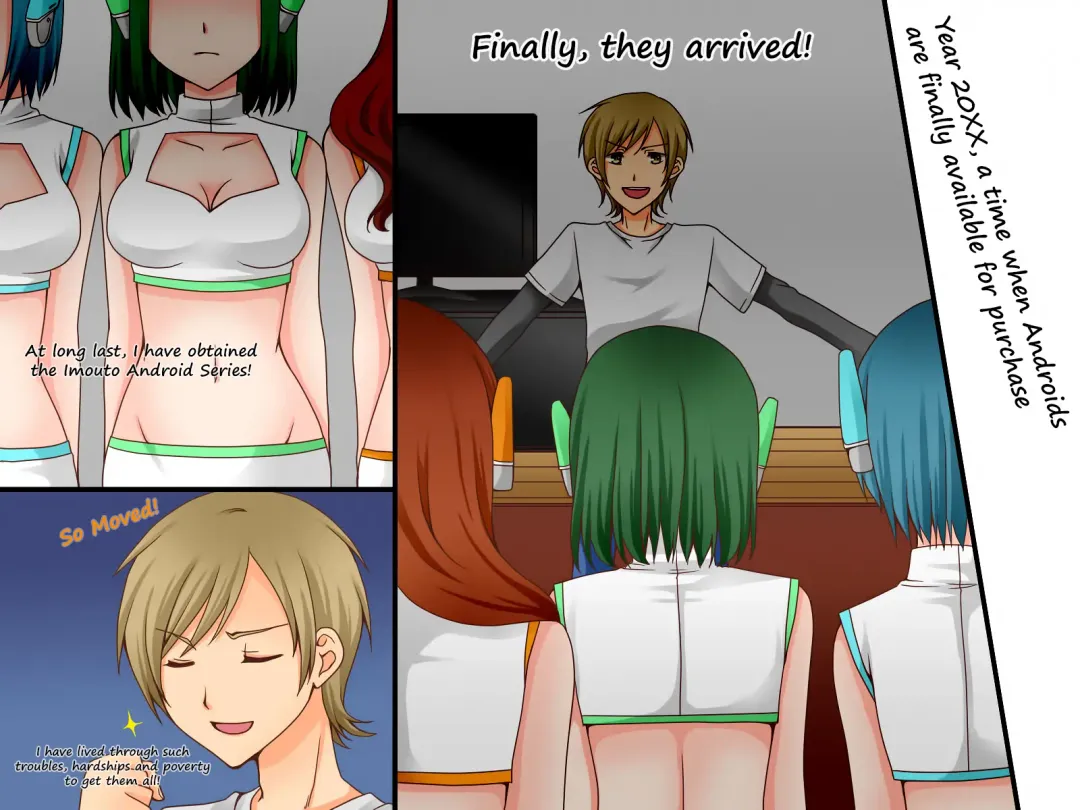 [Asazuki Norito] Seishori Android o Tairyou Gai Shite Mita ~Hitogata Android ga Baibai Sareru Jidai ni Natta node... Fhentai - Page 2