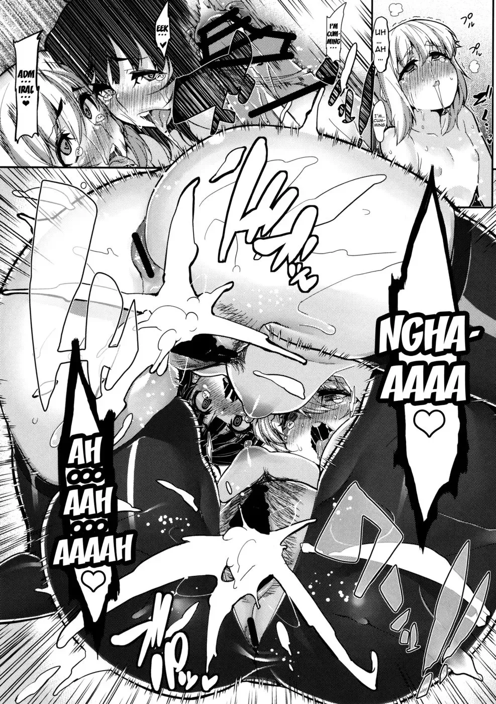 [Henkuma] Chicchai Teitoku to Takao-san to Atago-san | Tiny Admiral, Takao-san, and Atago-san Fhentai - Page 26