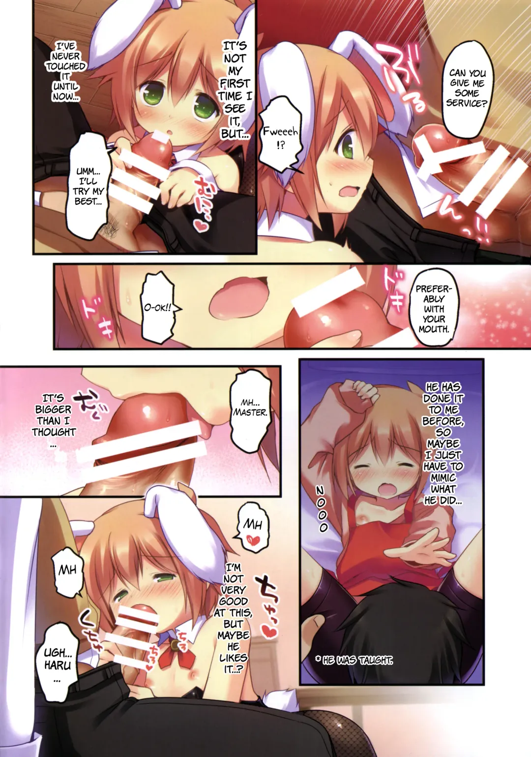 [Sakura Puchilo] Kaseihu wa Shota! 2 - Bunny de Gohoushi Hen Fhentai - Page 6