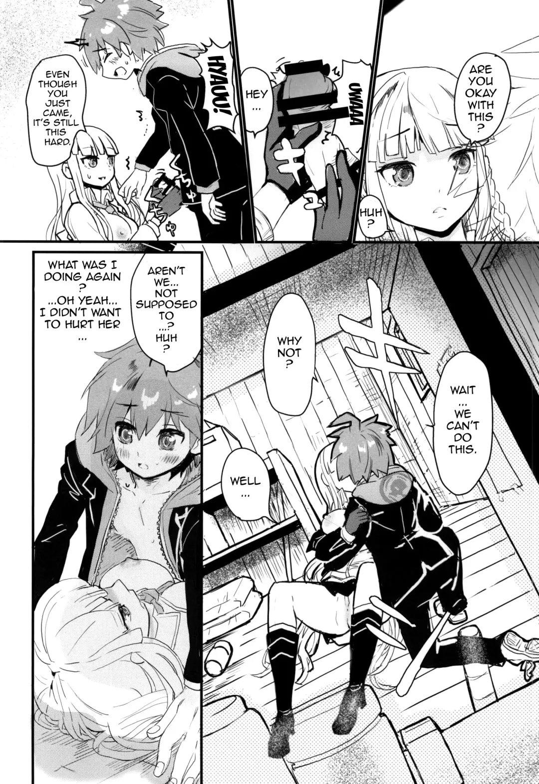 [322g] Kirigiri-san to Issho ni School Mode | School Mode Together With Kirigiri-san Fhentai - Page 15