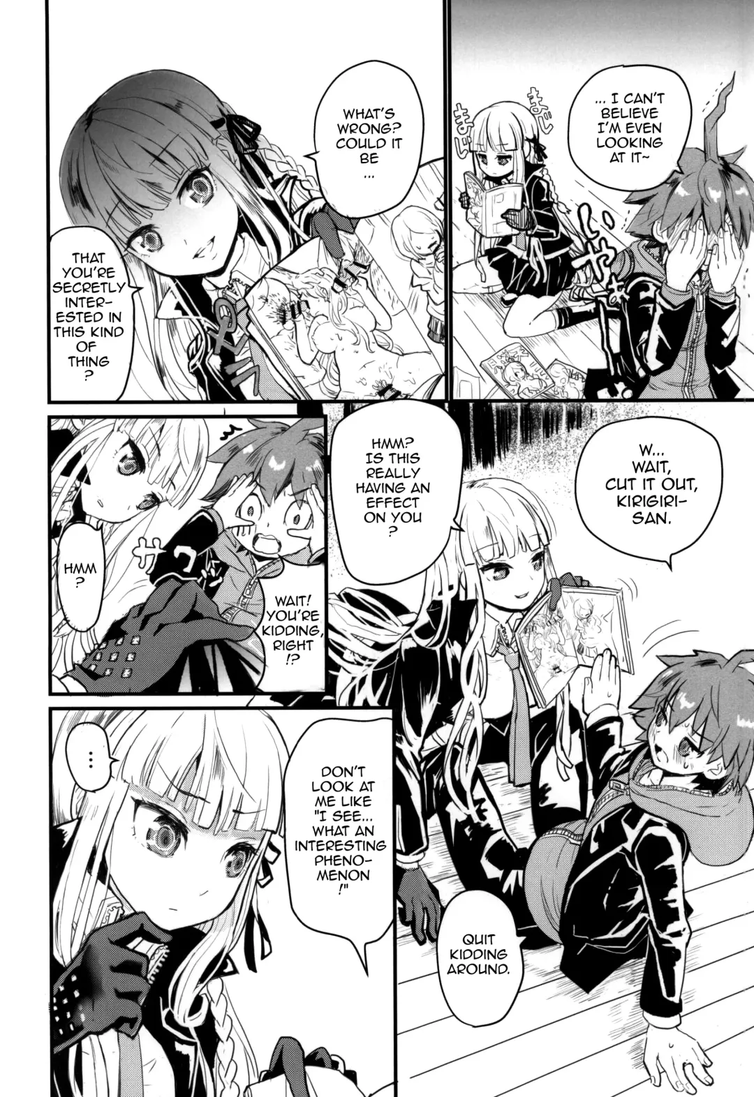 [322g] Kirigiri-san to Issho ni School Mode | School Mode Together With Kirigiri-san Fhentai - Page 9