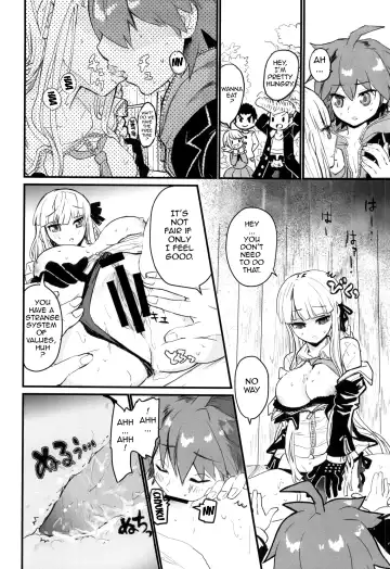 [322g] Kirigiri-san to Issho ni School Mode | School Mode Together With Kirigiri-san Fhentai - Page 13