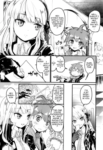 [322g] Kirigiri-san to Issho ni School Mode | School Mode Together With Kirigiri-san Fhentai - Page 4
