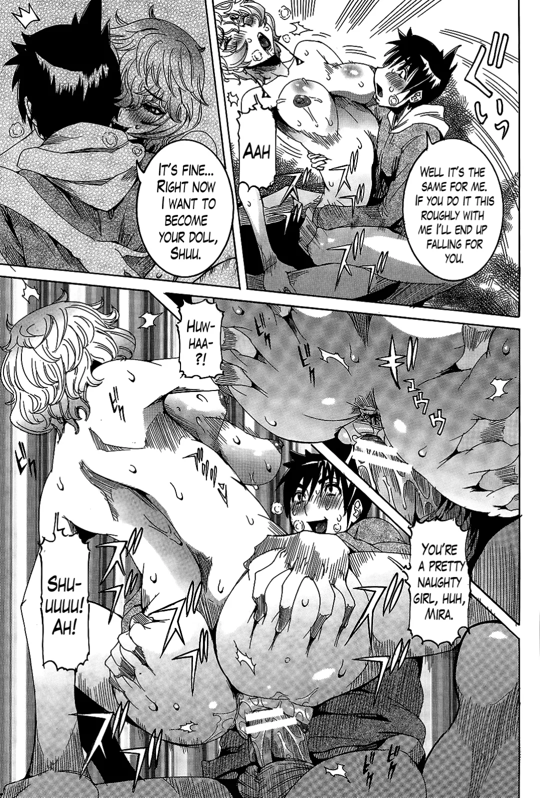 [Nico Pun Nise] Chou Saisentan Kanojo | Super Cutting-Edge Girlfriend Ch. 1-8 Fhentai - Page 120